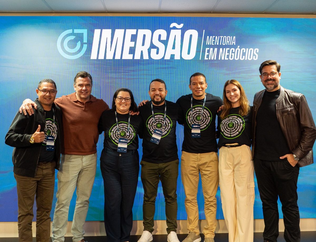 Mentores da Capital Upgrade no palco da Imersão em Negócios